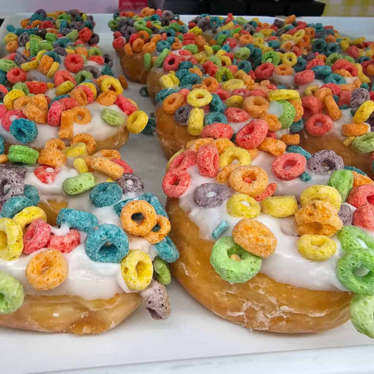 Fruit Loop Donuts